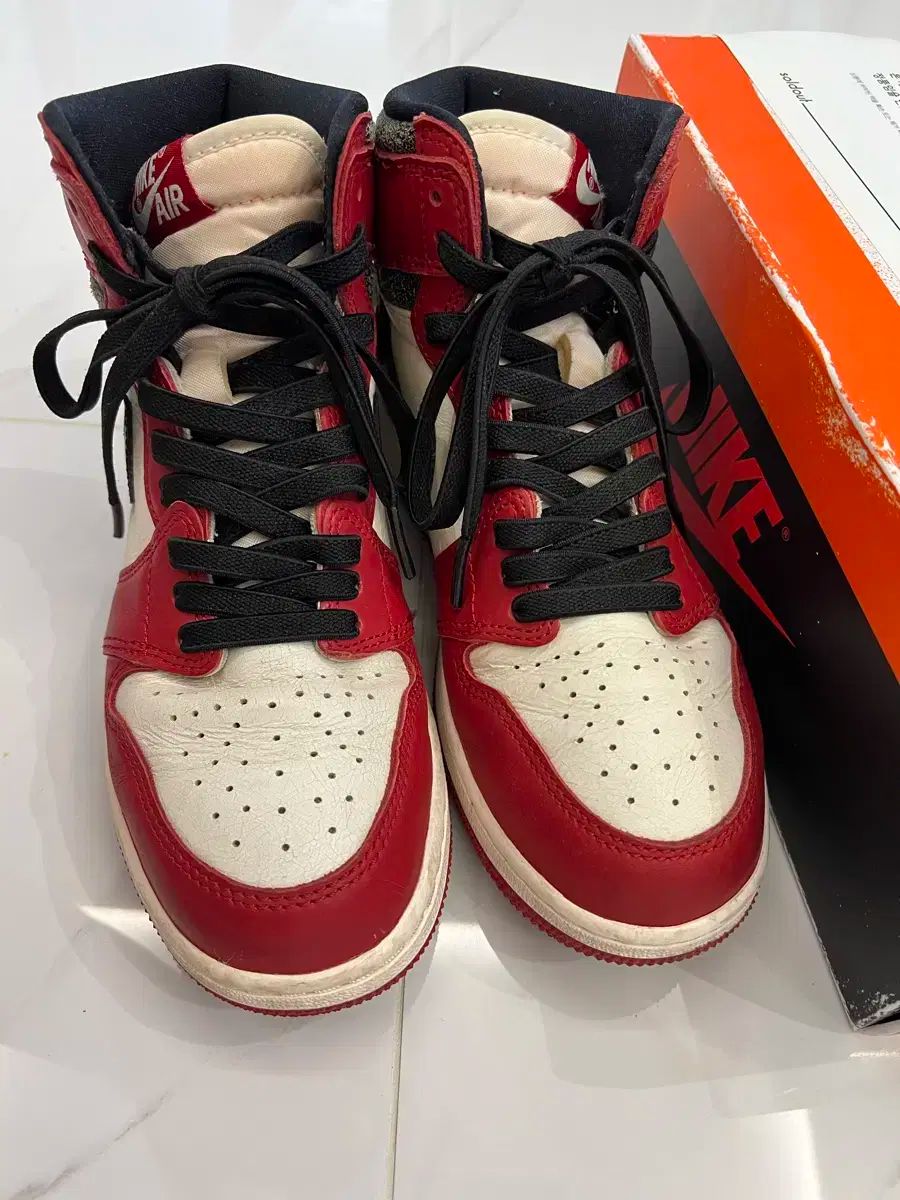 エア ジョーダン1 レトロ ハイ OG シカゴ 2025 GS 245mm