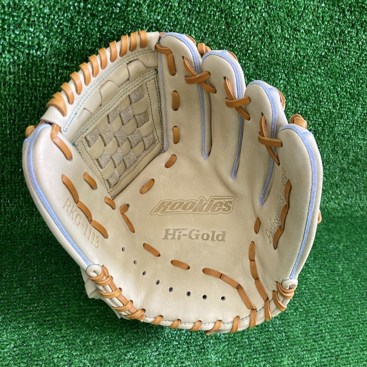 30％引 ハイゴールド 少年軟式用グラブ キャメル RKG 1113 サイズLL