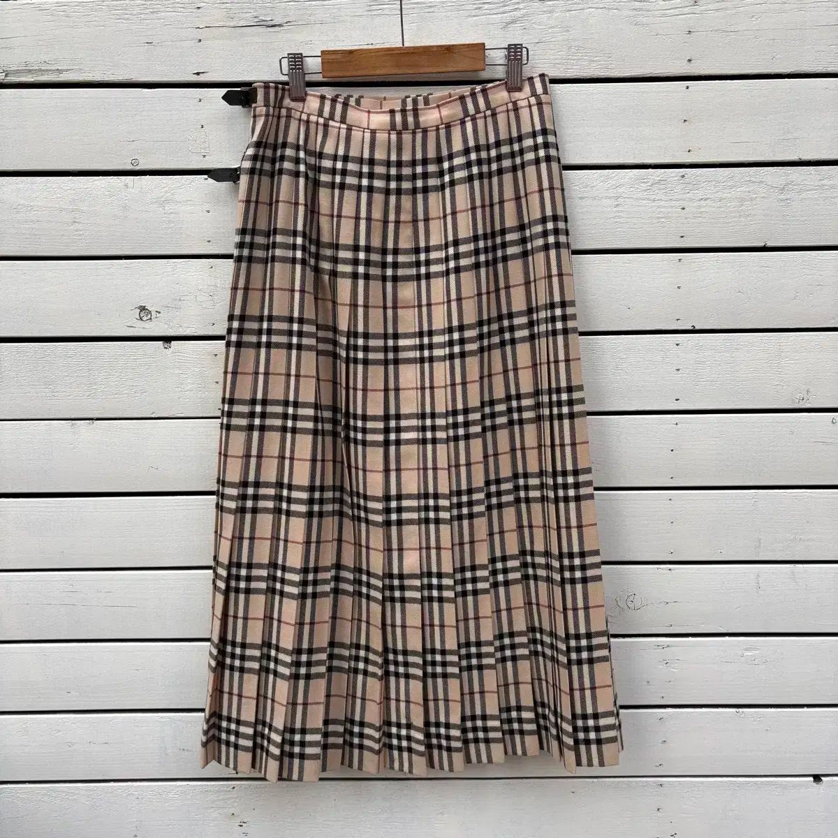 BURBERRY バーバリー ノヴァチェック ラップ スカート