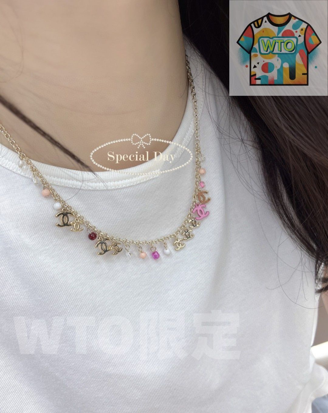 WTO通販 Chanel ヴィンテージ アルファベット ネックレス 在庫 価格-WTO輸入-UCL 87