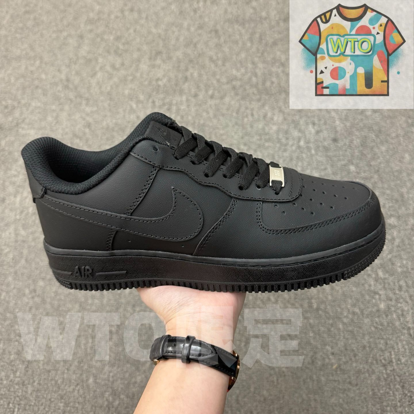 ナイキ エアフォース1 ロー 07 ブラック ブラックCW2288-001