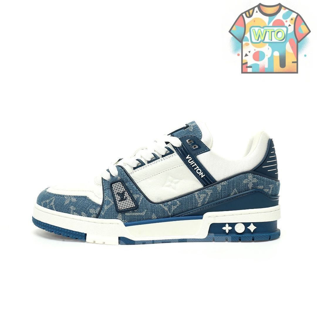 イヴィトン トレイナー ライン スニーカー マリーヌ