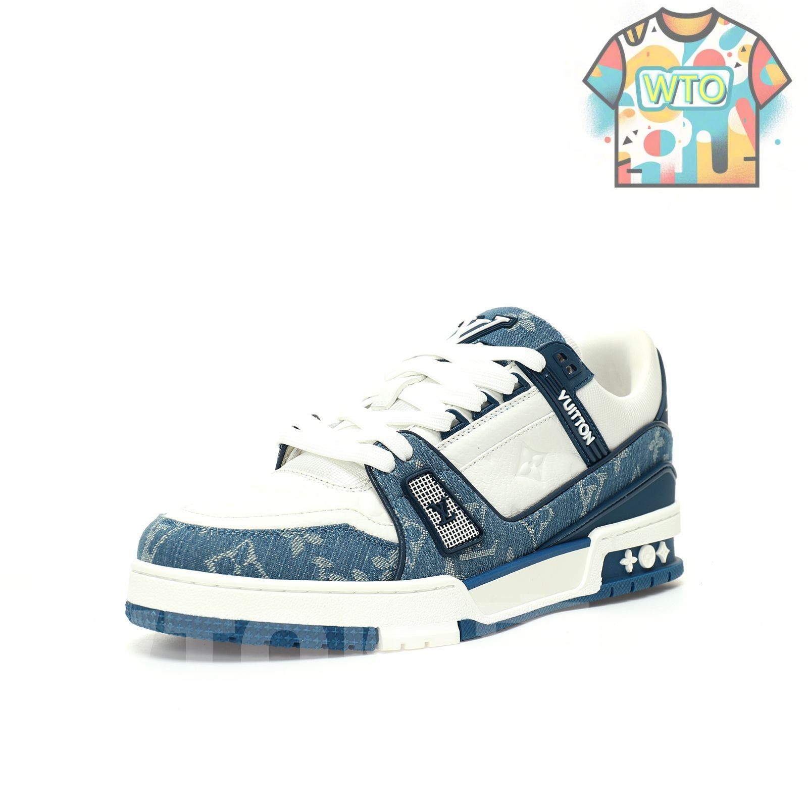 イヴィトン トレイナー ライン スニーカー マリーヌ