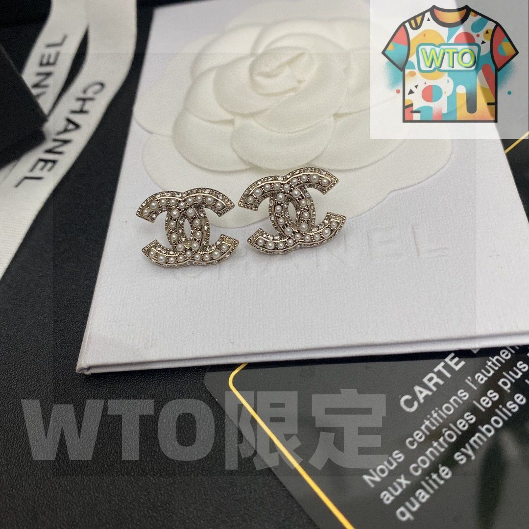 WTO通販 Chanel ヴィンテージ ダブル C ピアス 価格-WTO輸入-MAW12