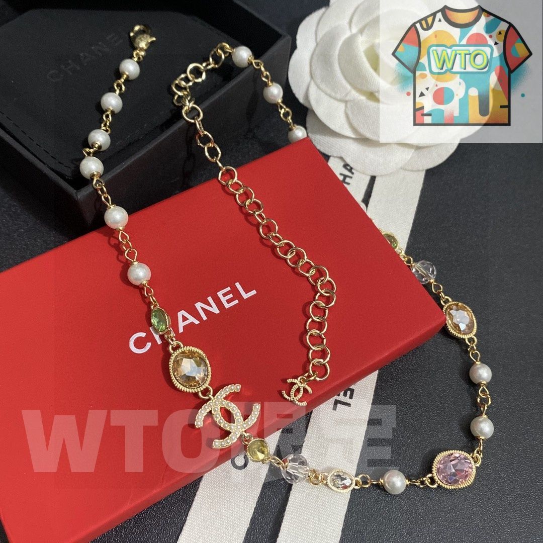 WTO通販 Chanel ヴィンテージ アルファベットネックレス 在庫 価格-WTO輸入-QLE72
