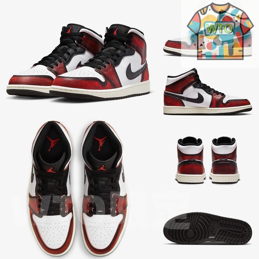 ナイキ エアジョーダン1 ミッド ウェアアウェイDV9565-006