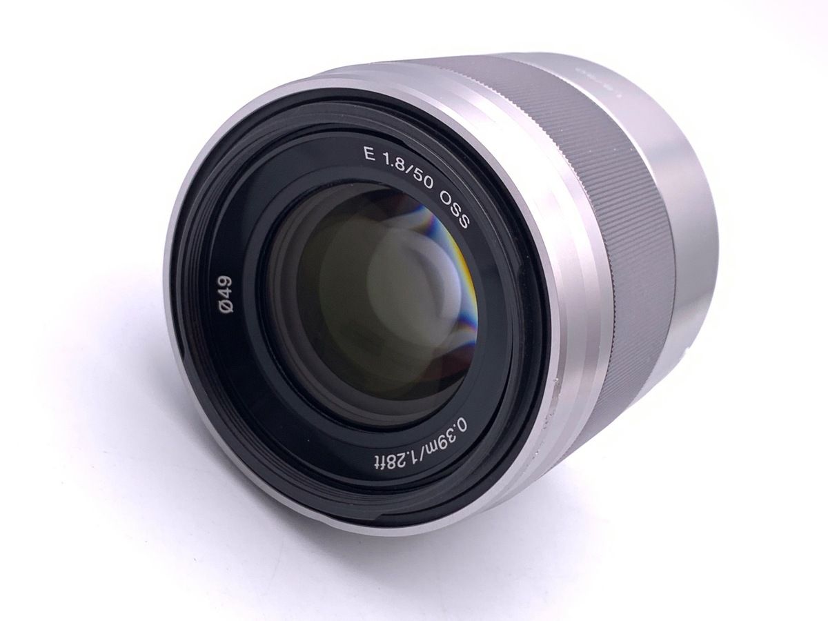  並品 ソニー E 50 mm F 1 8 OSS シルバー その他 カメラ