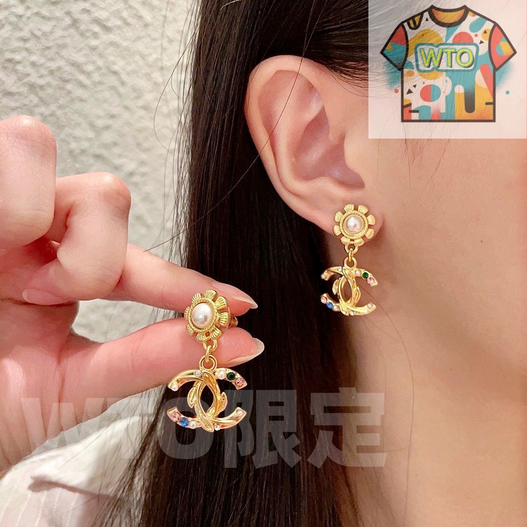 WTO通販 Chanel アルファベットピアス 優惠-WTO輸入-VXU60