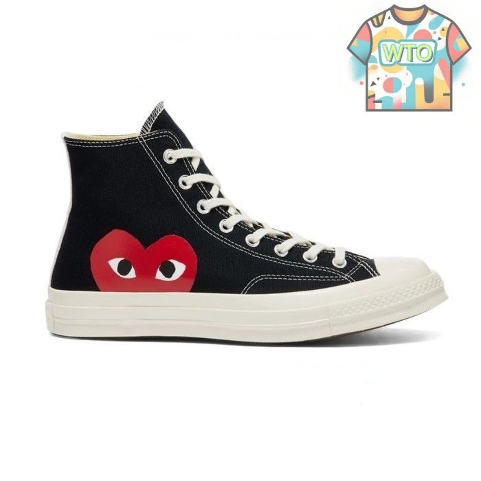 CDG×CONVERSE チャックテイラーオールスター70 Highブラック コンバース