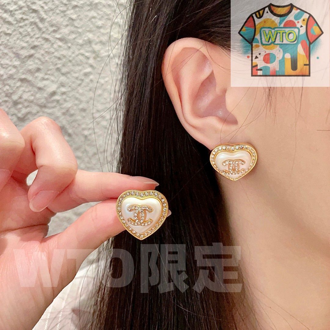 WTO通販 Chanel ヴィンテージ アルファベットピアス 全国 価格-WTO輸入-TUK03