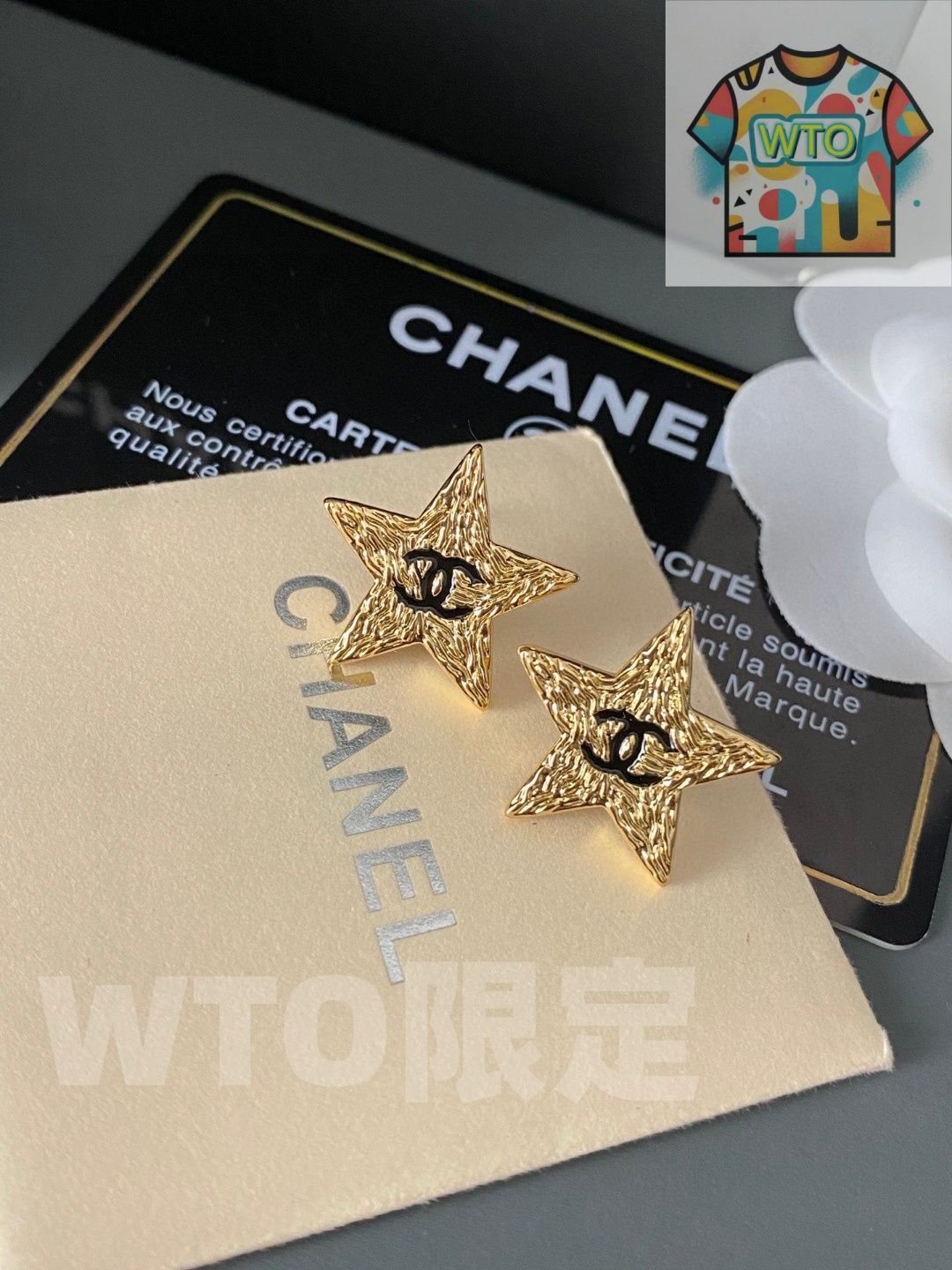 WTO通販 Chanel ヴィンテージ ピアス 在庫 価格-WTO輸入-FJI 43