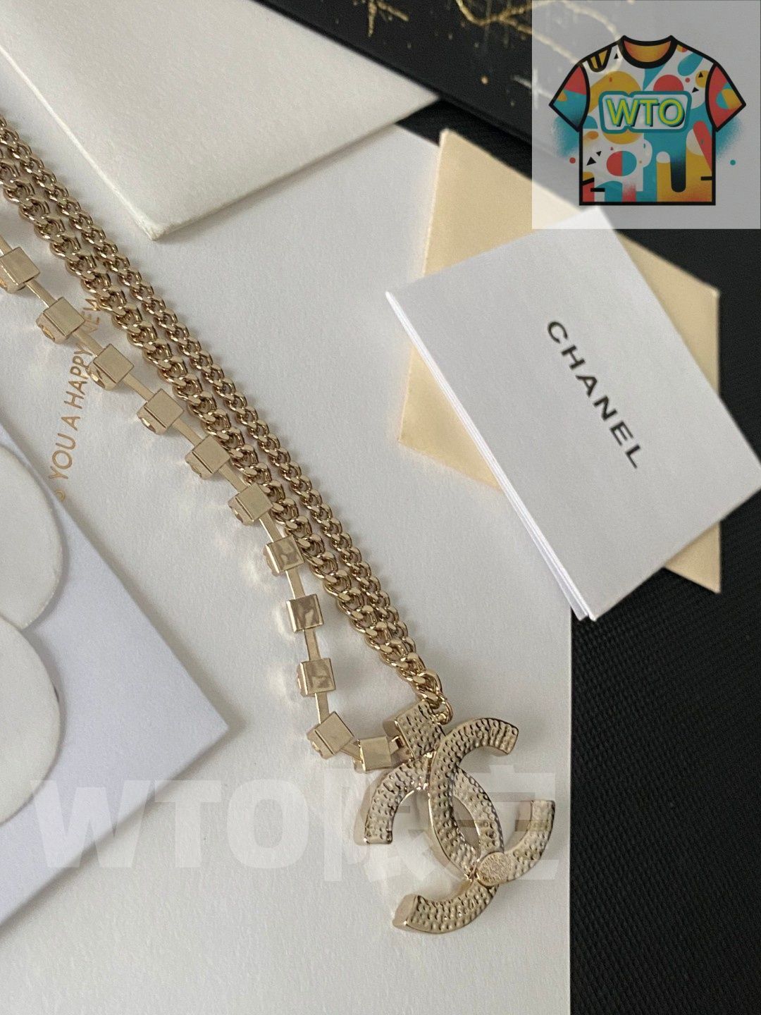 狡猾な WTO通販 Chanel ヴィンテージ ネックレス -WTO輸入-FMA48 毎日セール価格を実現！