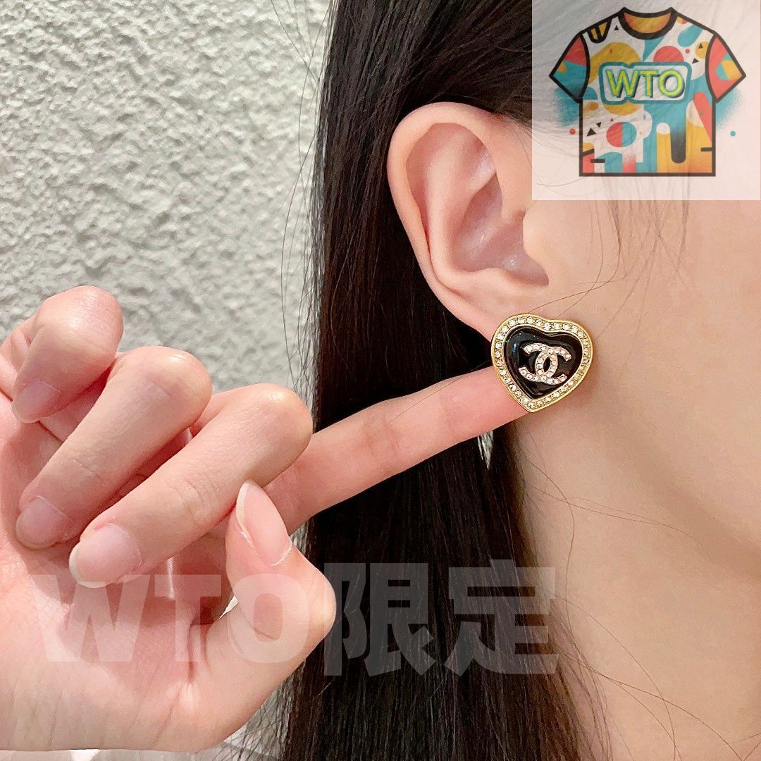 WTO通販 Chanel ヴィンテージ アルファベットピアス 価格-WTO輸入-PQI 03