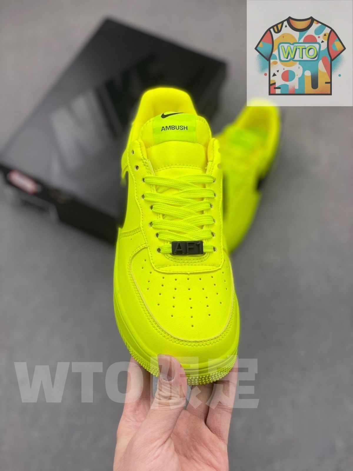 お げ 即 AMBUSH x Nike Air Force 1 Low SPPhantomDV3464-019 ナイキ-WTO輸入1