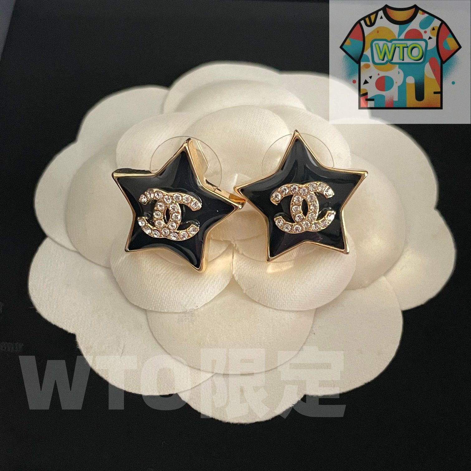 最安値人気新品。 WTO通販 Chanel ヴィンテージ ダブル C ピアス 在庫 価格-WTO輸入-XJE15