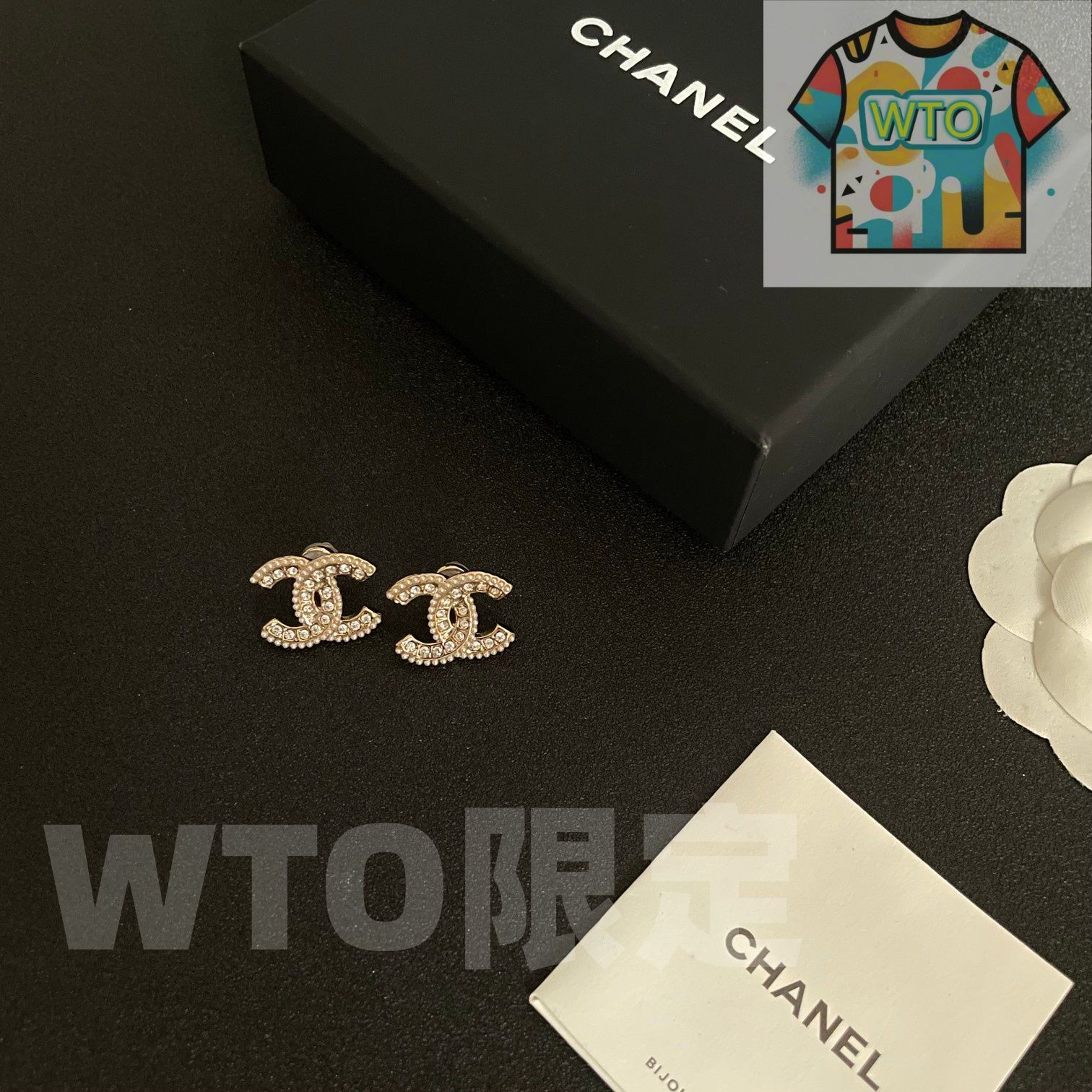 WTO通販 Chanel ヴィンテージ アルファベットピアス で 価格-WTO輸入-ZPD11 MERCADOAVALIA_COM_BR