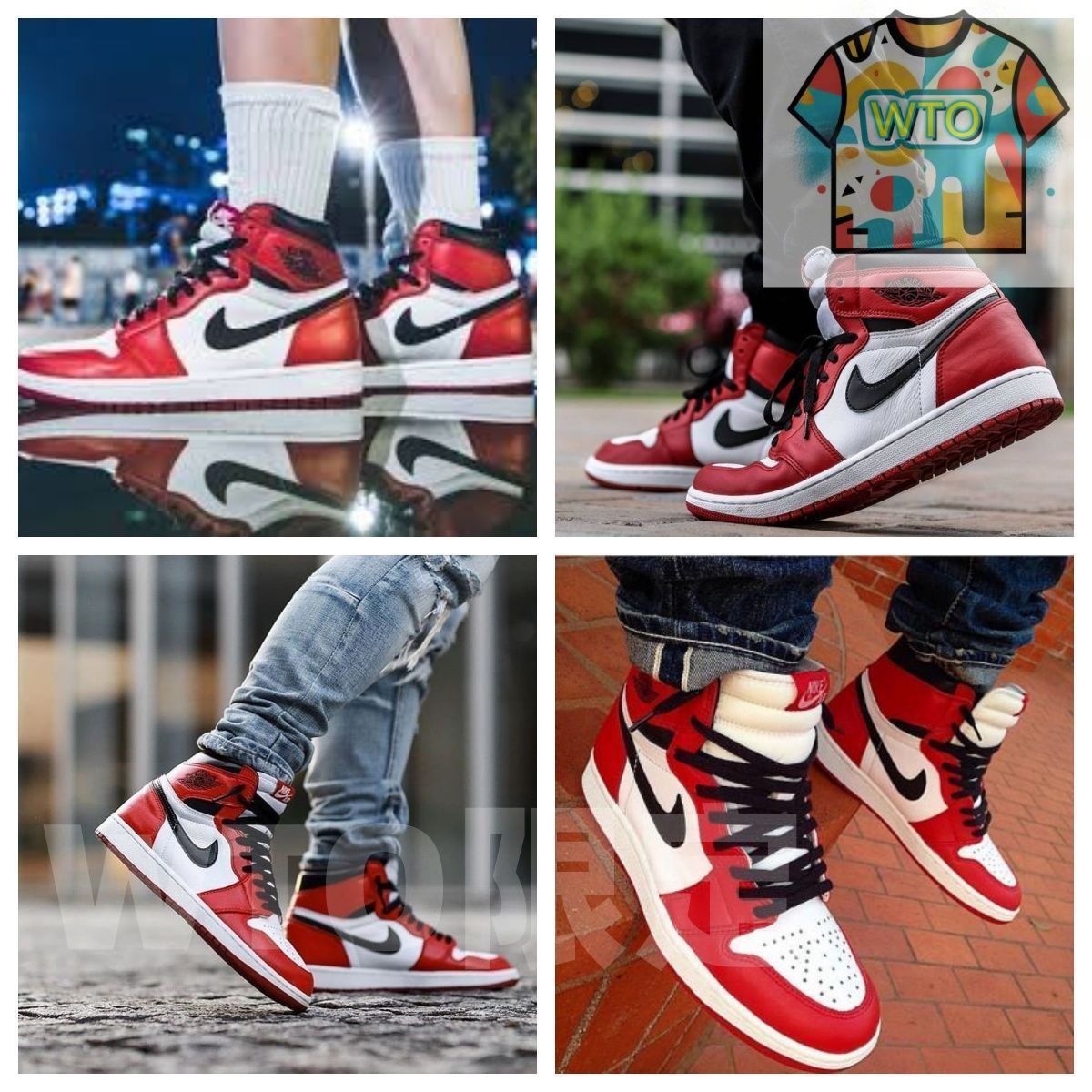 Jordan 1 Retro Chicago ナイキ ジョーダン1 レトロ シカゴ 555088-101-WTO輸入1