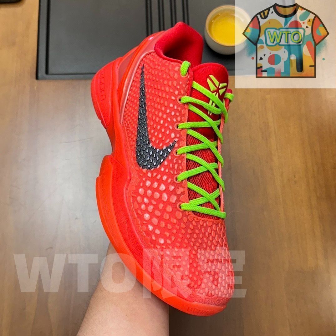 大 NIKE Kobe 6 Protro Reverse Grinch FV4921-600 ナイキ-WTO輸入1