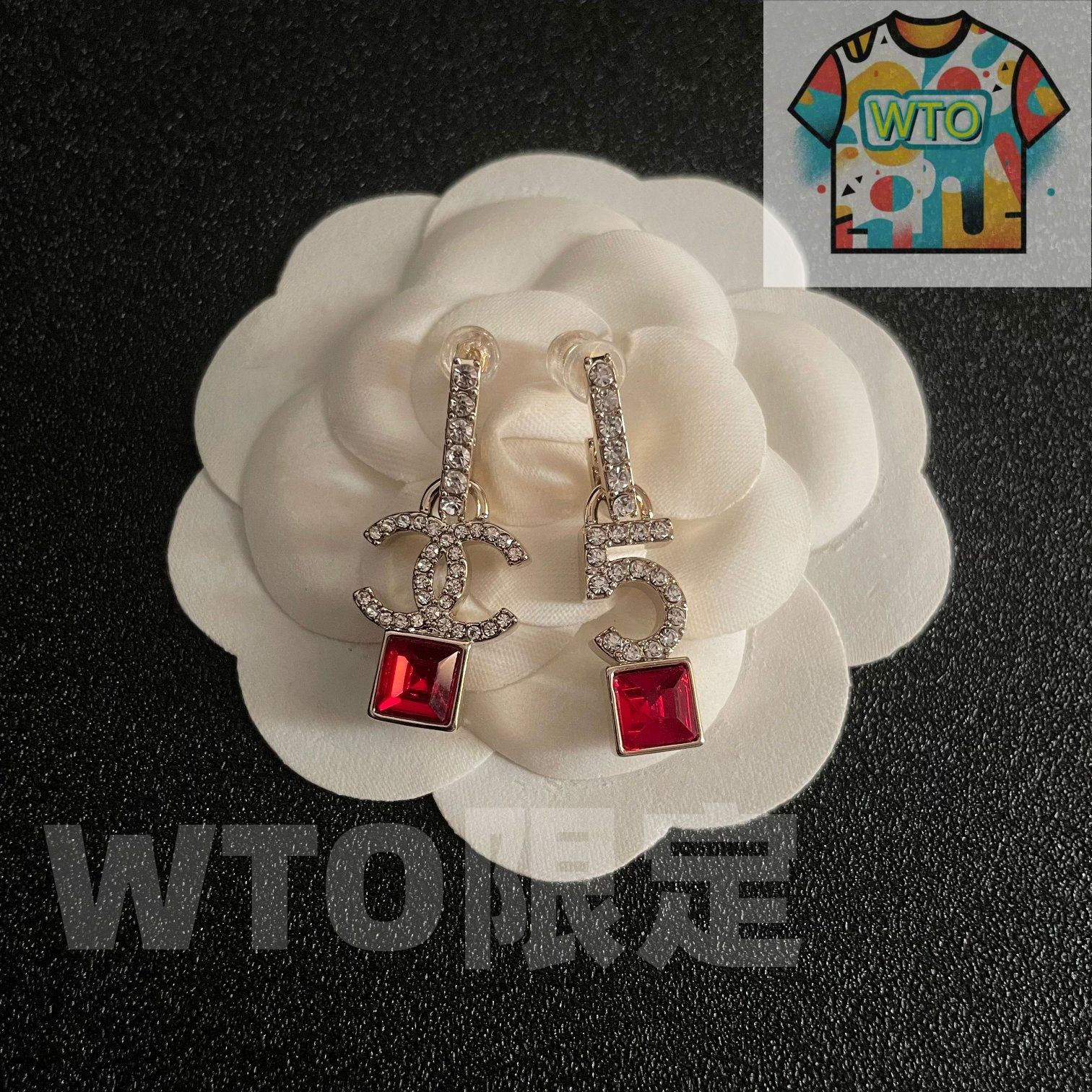  WTO通販 Chanel ヴィンテージ アルファベットピアス です-WTO輸入-YPP 31 イヤリング ノンホールピアス アクセサリー