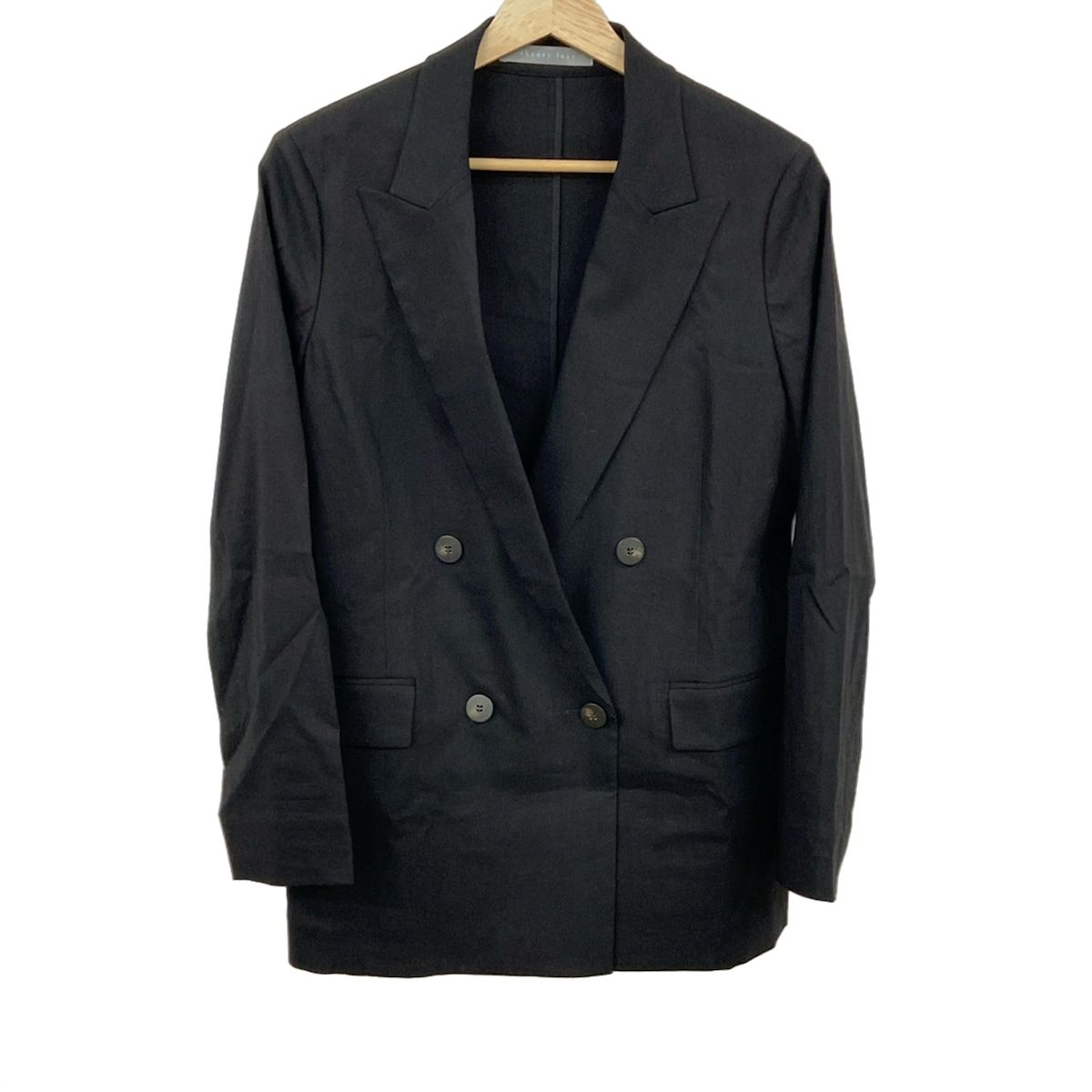 セオリーリュクス　ブラックジャケット 38 theory luxe(セオリーリュクス) ジャケット サイズ38 M レディース