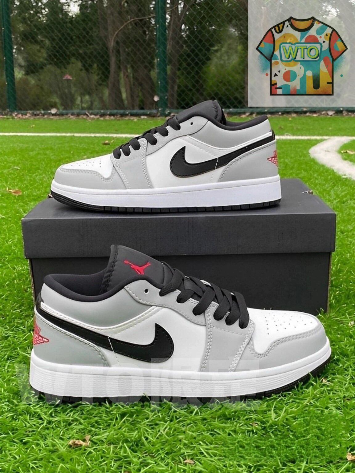 お げ 即 NIKE AIR JORDAN 1 LOW 553558-030 ナイキ スニーカー ジョーダン-WTO輸入1