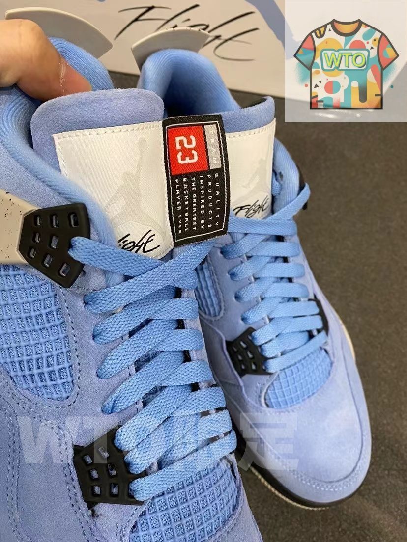  NIKE AIR JORDAN 4 RETRO ナイキ エア ジョーダン レトロ BLUE TECH GREY WHITE BLACK ct 8527-40-WTO輸入2 スニーカー 靴