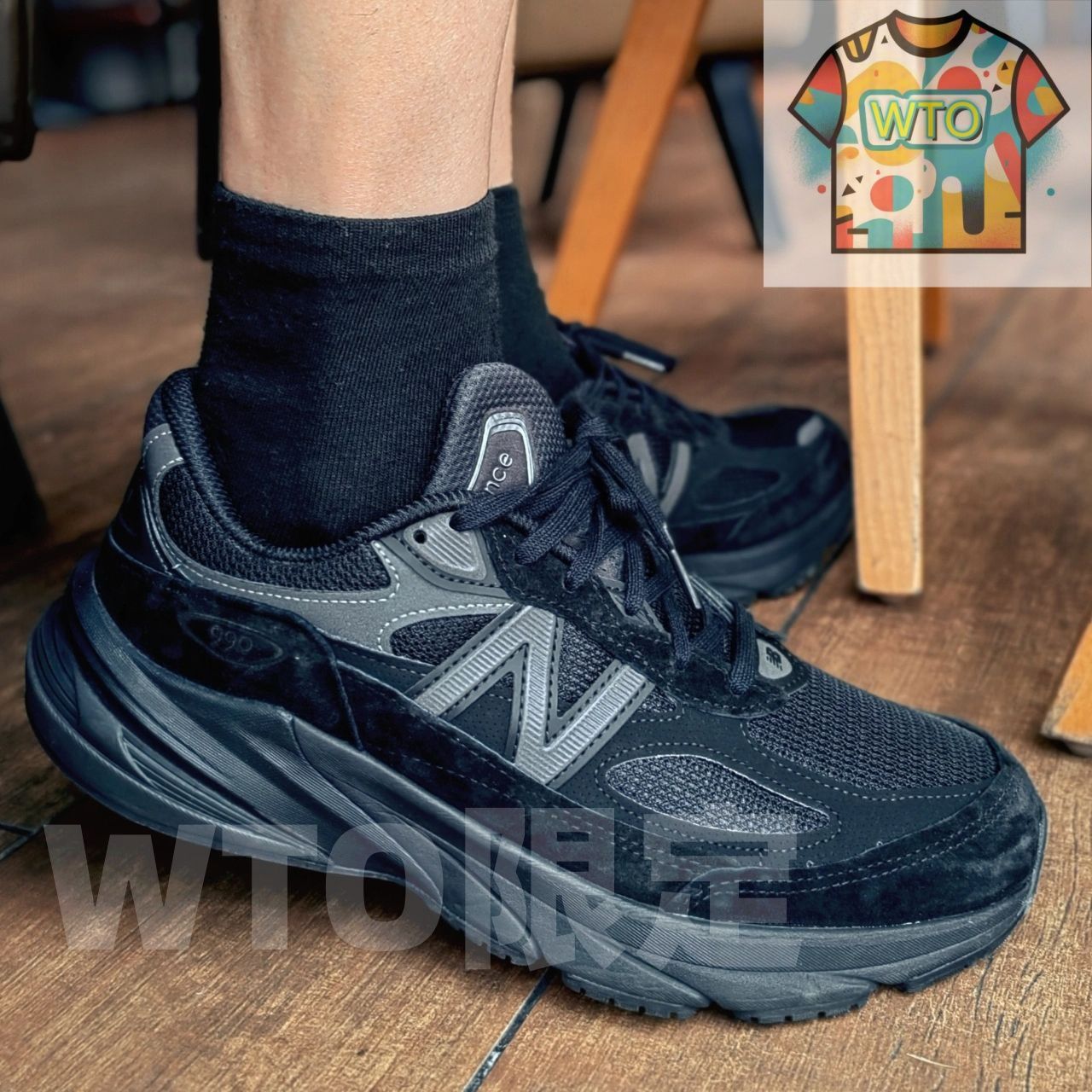 ニューバランス 990V6 トリプルブラックNew Balance 990V6 Triple Blackスニーカー