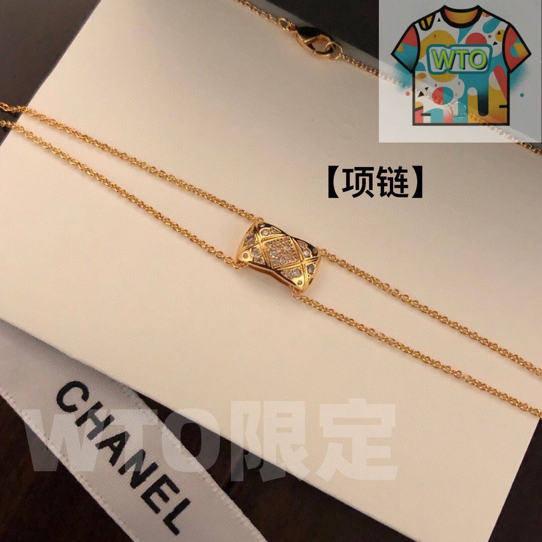  WTO通販 CHANEL ココクラッシュ クォーツフルストーンネックレス ローズゴールド ゴールド選択可 -WTO輸入-BRB 10 イヤリング ノンホールピアス アクセサリー