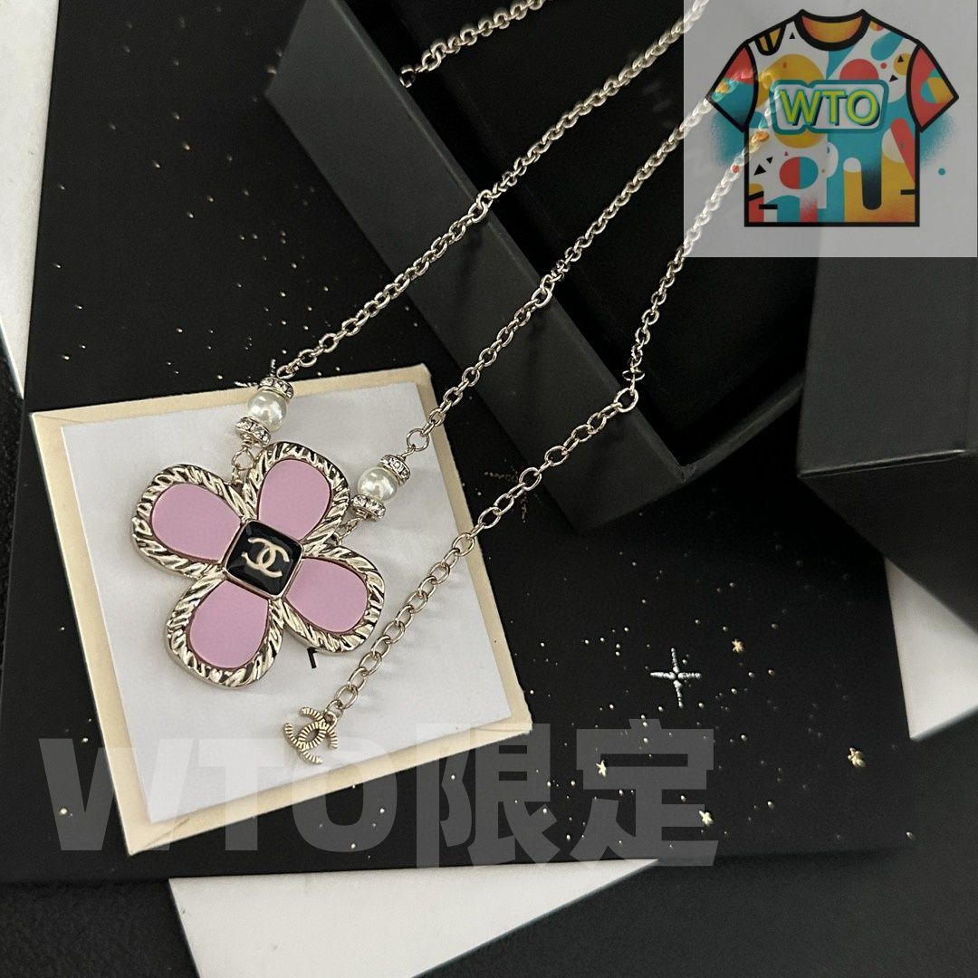 WTO通販 CHANEL ヴィンテージ アルファベットネックレス-WTO輸入-RZX80