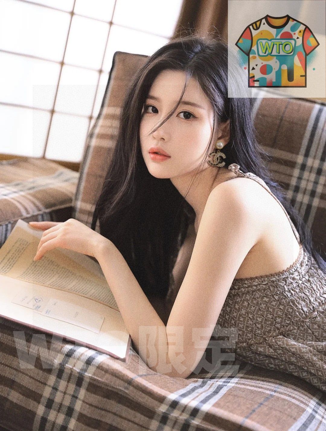 WTO通販 CHANEL ザ マザーズ クリスタルパール レザーイヤリング 中サイズ -WTO輸入-OUF 34