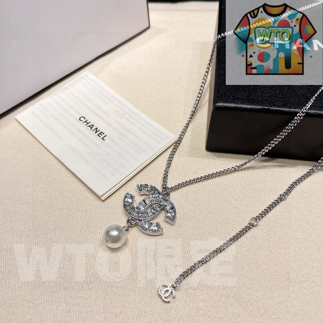  WTO通販 CHANEL ヴィンテージ アルファベットネックレス 在庫 価格-WTO輸入-THA 55 イヤリング ノンホールピアス アクセサリー