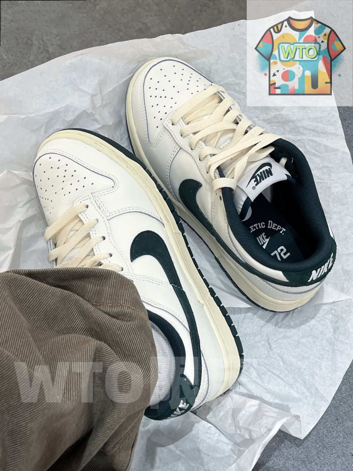 Nike ナイキ ダンク ロー アスレチック デパートメント ディープジャングル ナイキ FQ8080-133 メンズ スニーカー ランニングシューズ 21SN-FQ8080-133