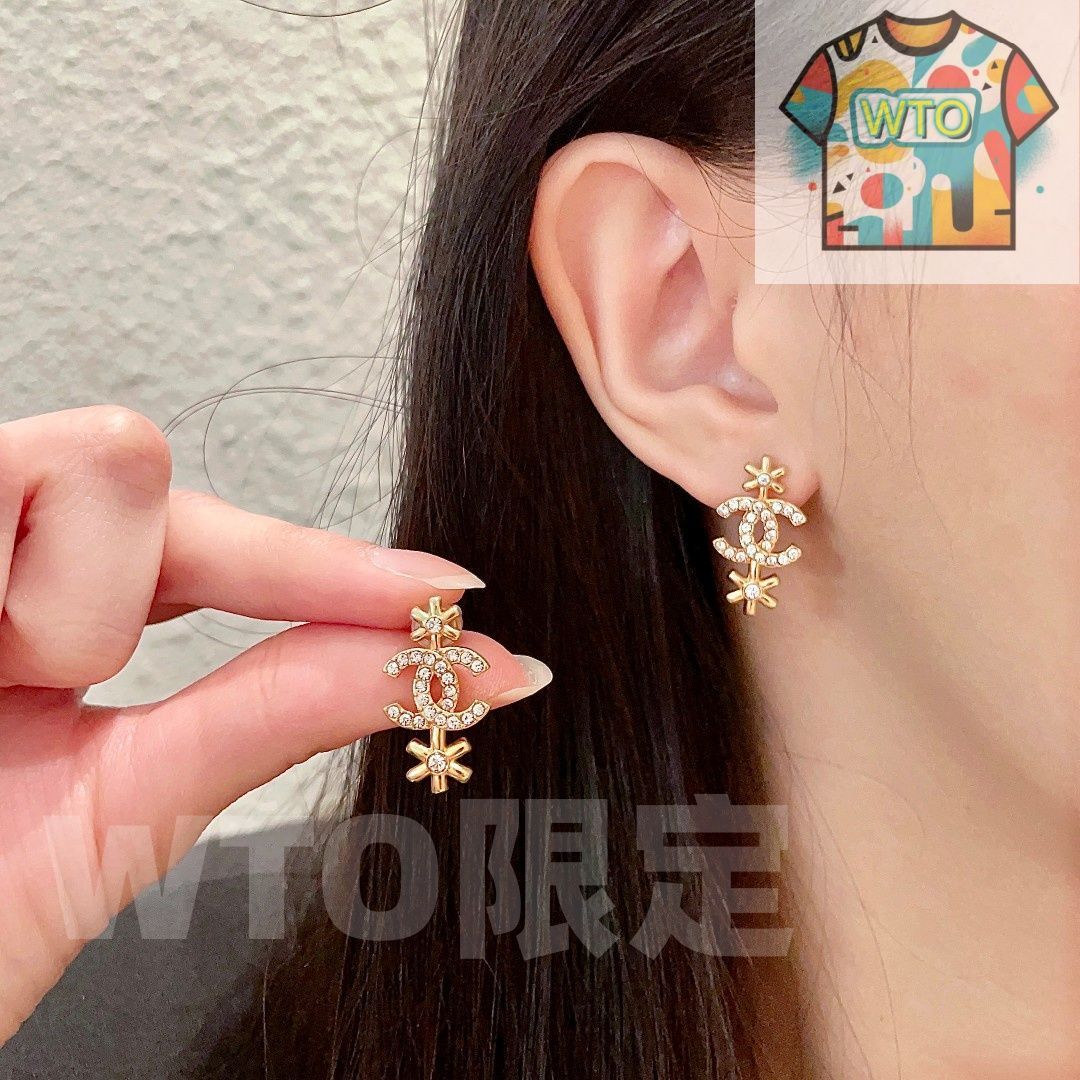 WTO通販 CHANEL ヴィンテージ ピアス クラシックエレガンス-WTO輸入-BAQ21