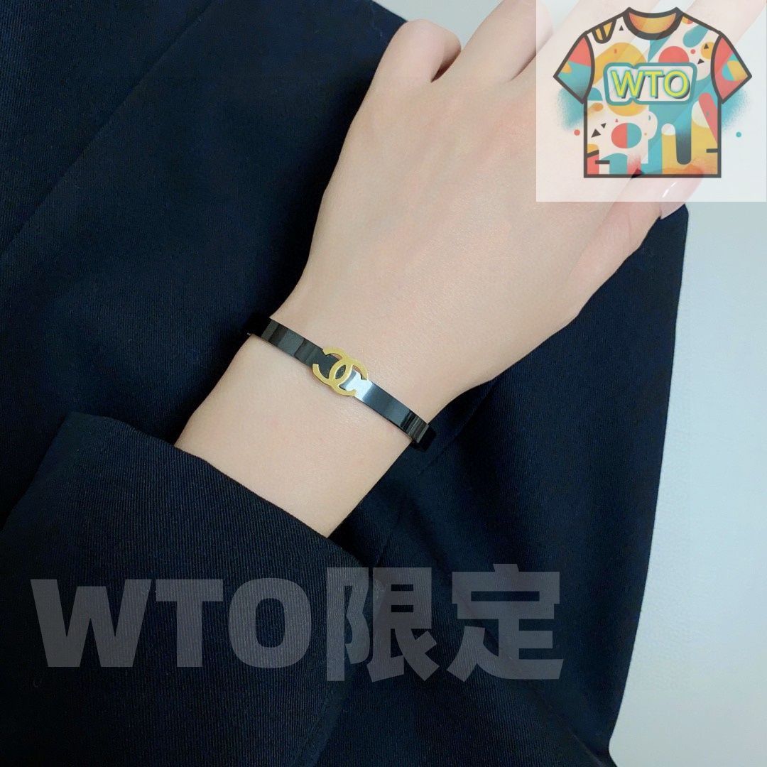 WTO通販 Chanel シャネル カーボンブラック ブレスレット-WTO輸入-FYJ94