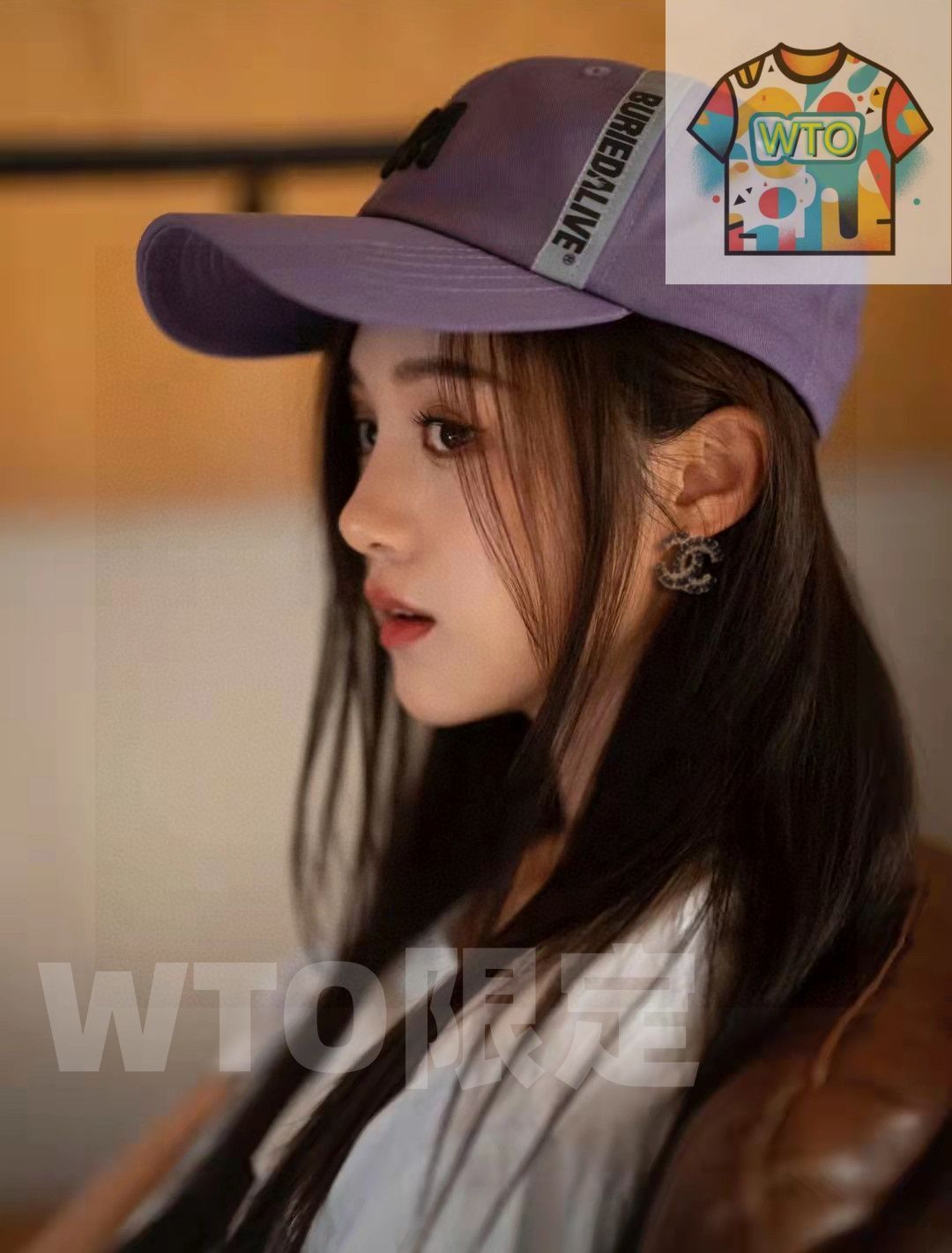 WTO通販 Chanel シャネル スワロフスキー クリスタル レザーチェーン アイヤリング-WTO輸入-JDV 08