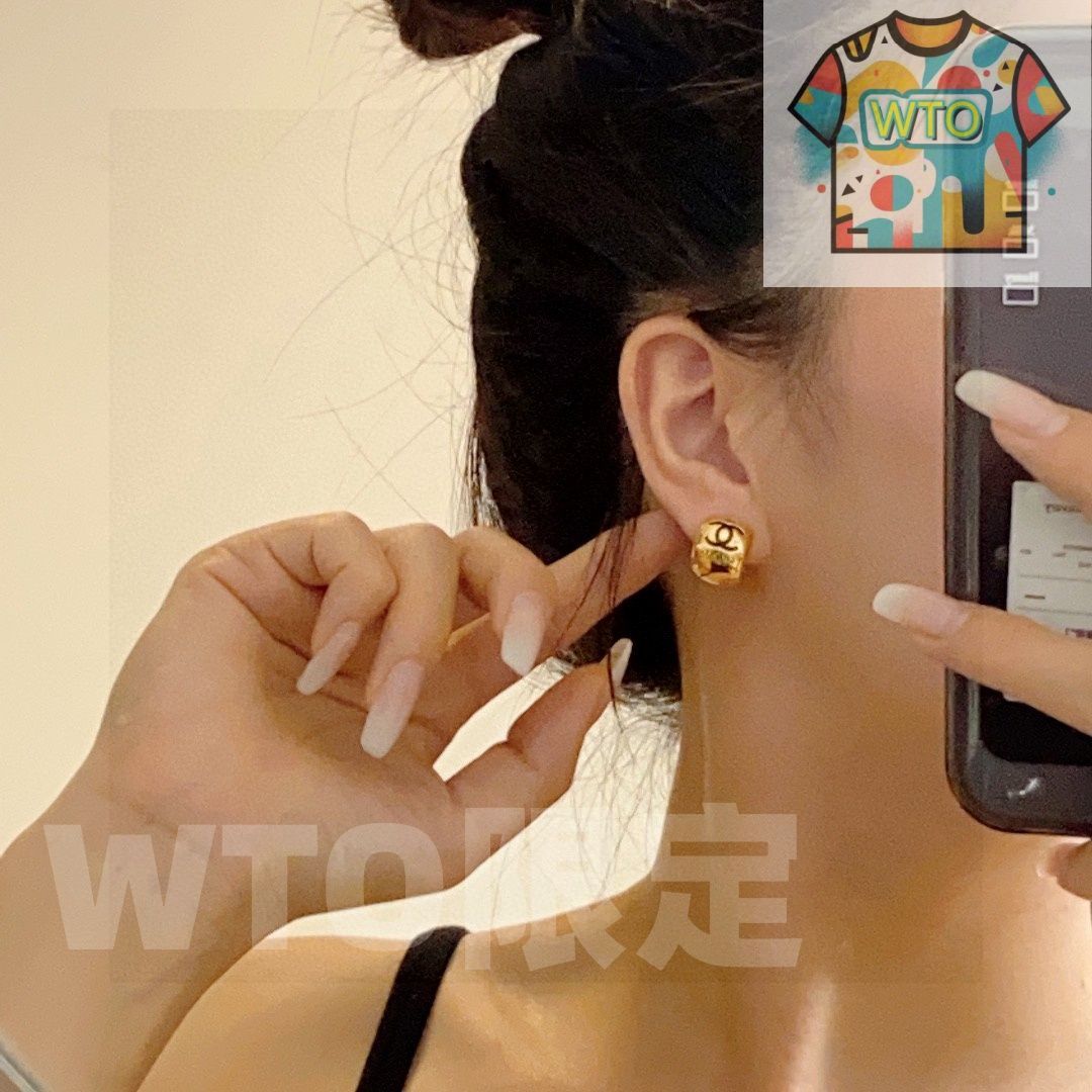 WTO通販 Chanel ニューデザイン ダブル C スモールイヤリング 在庫 価格-WTO輸入-YCE28
