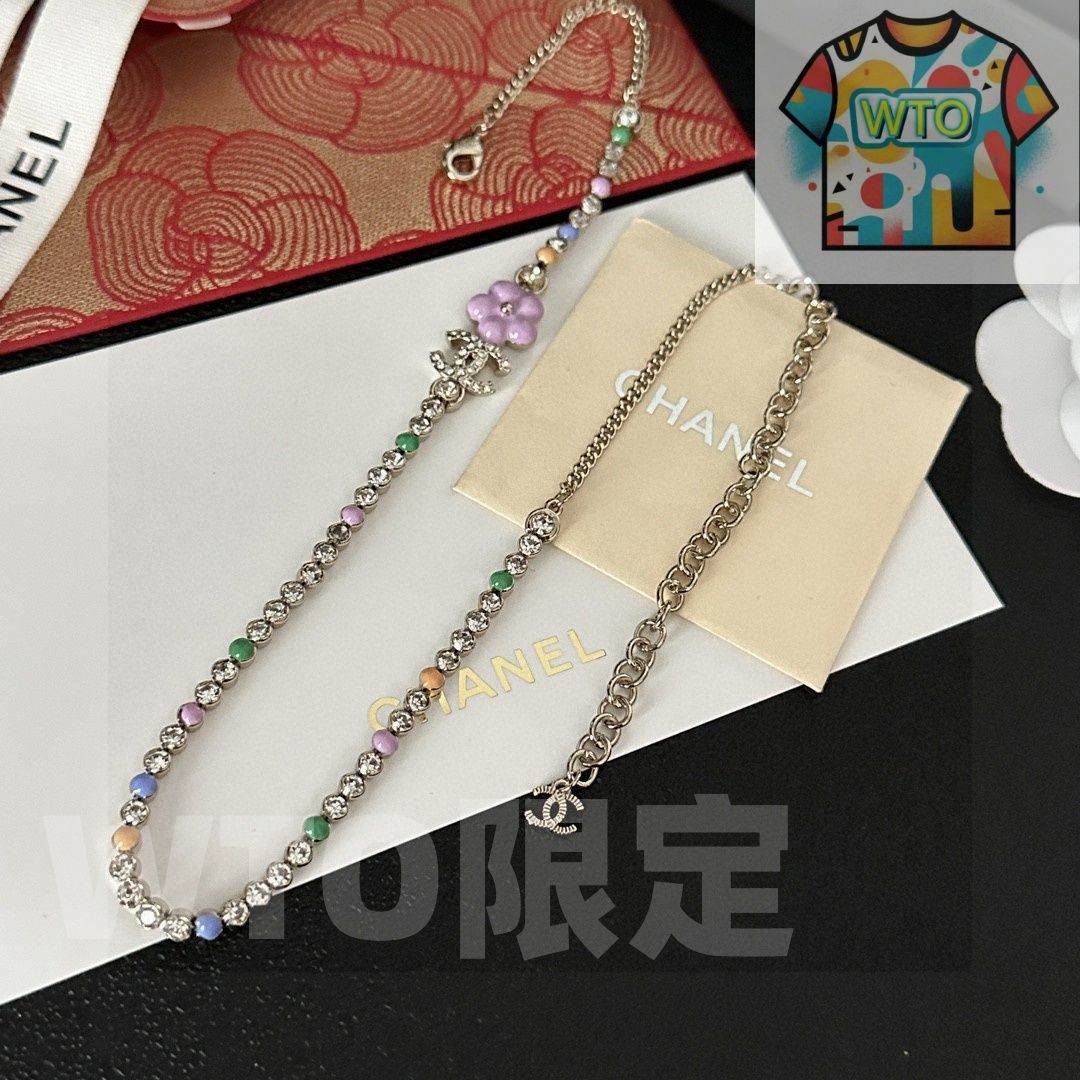 WTO通販 CHANEL ヴィンテージ アルファベットネックレス-WTO輸入-EDD00