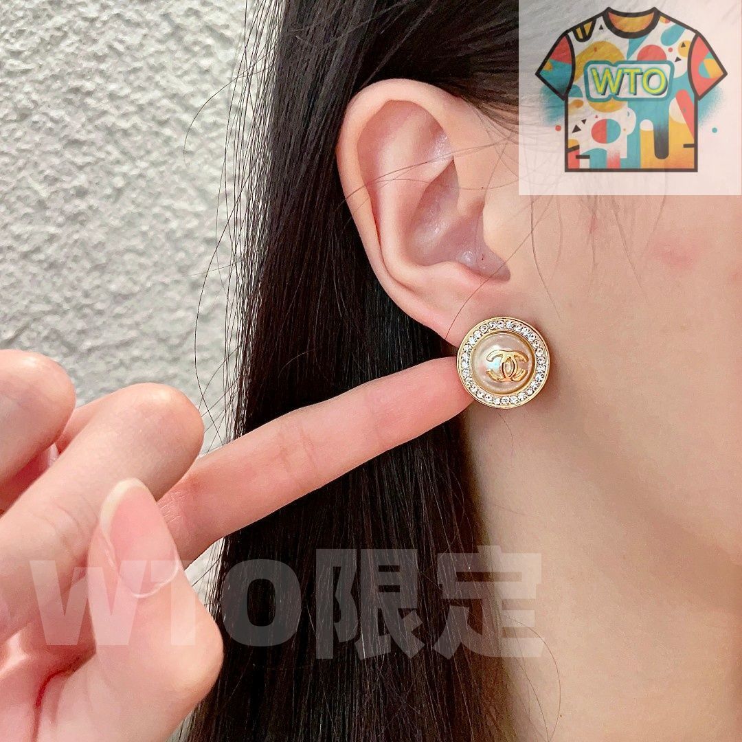 WTO通販 CHANEL ヴィンテージ ピアス エレガントデザイン-WTO輸入-YZO 87
