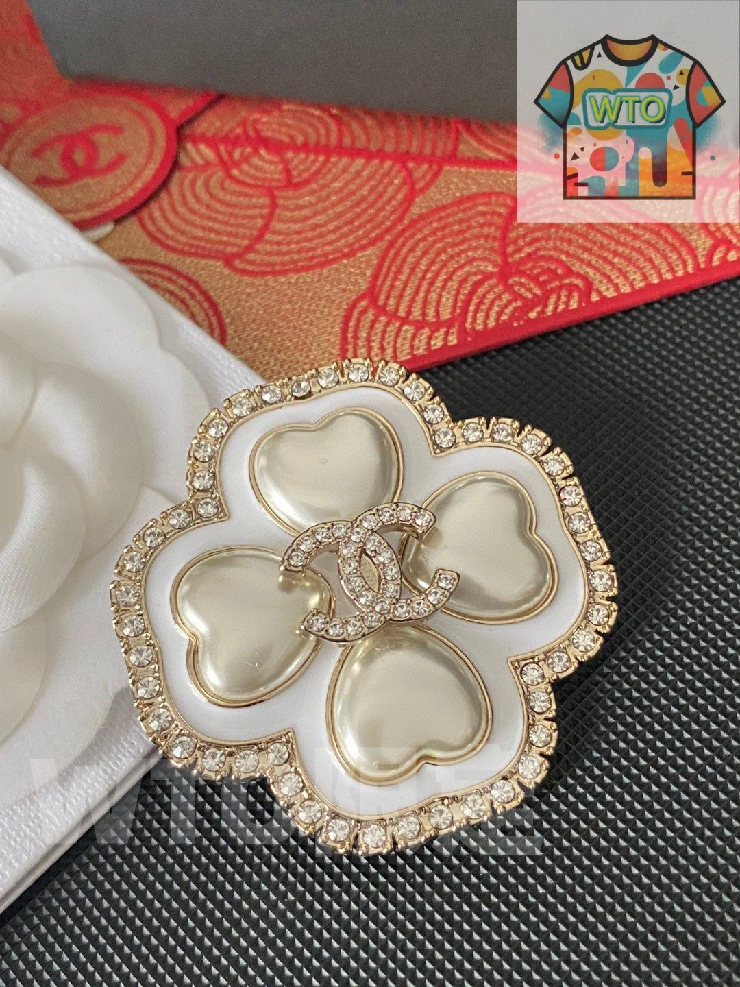 WTO通販 CHANEL スモールブローチ ブランド直送同期入荷 -WTO輸入-XAS38