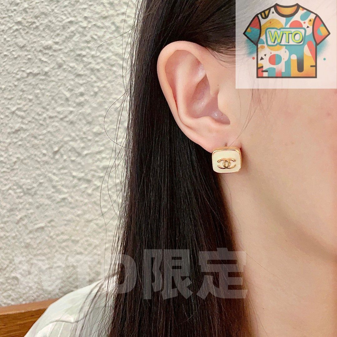 WTO通販 CHANEL ヴィンテージ ピアス クラシックエレガンス-WTO輸入-DGC 34 イヤリング ノンホールピアス アクセサリー
