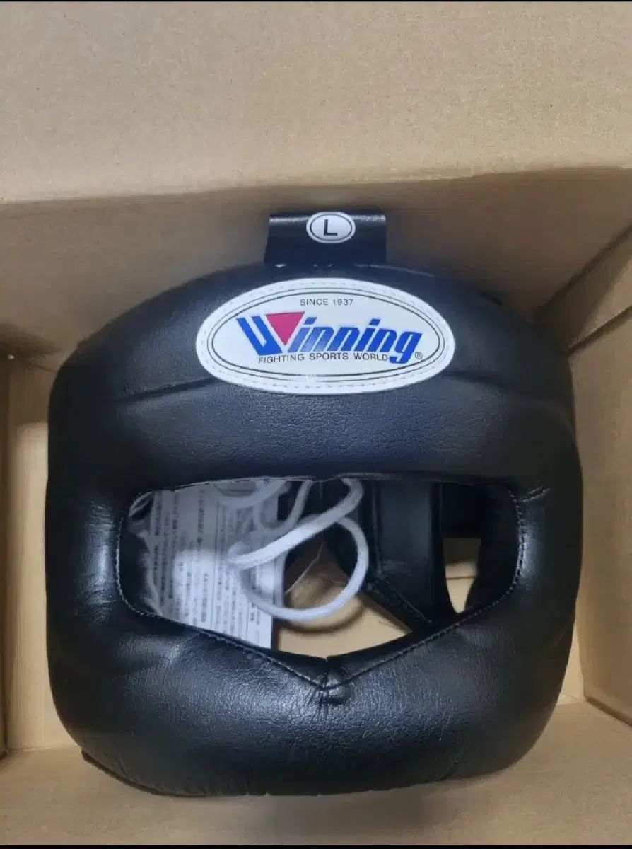 ウィニング コ保護 ヘッドギア ブラック L
