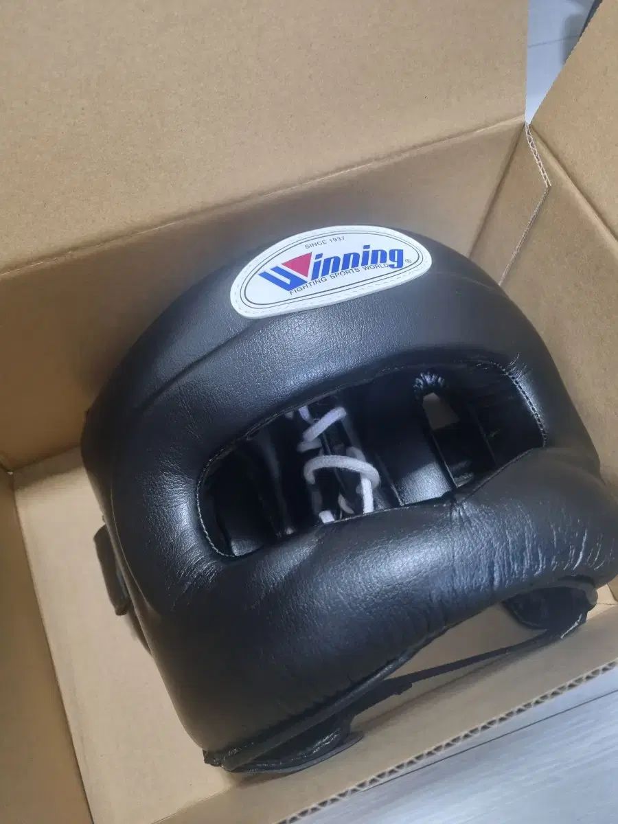 ウィニング コ保護 ヘッドギア ブラック L