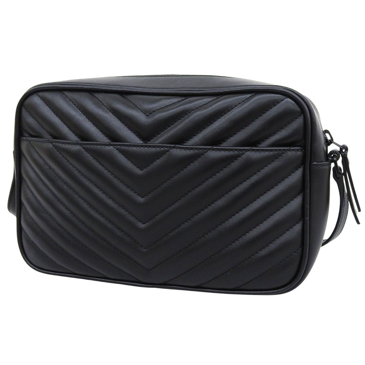 モノグラム サンローラン ルーカメラバッグ LOU camera bag in quilted leather in Black | Saint Laurent | YSL EN-US