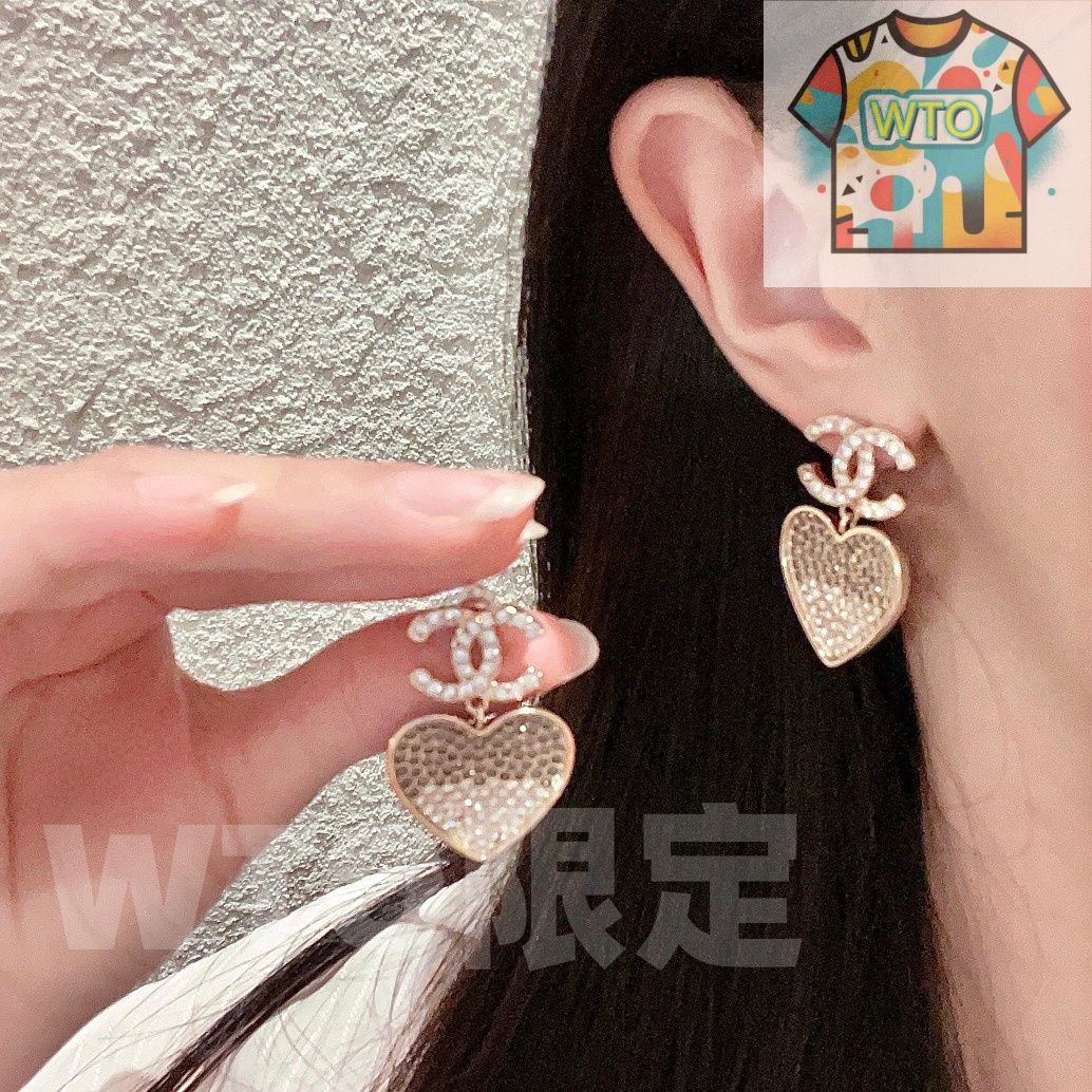 WTO通販 Chanel ダブル C イヤリング オリジナルリプリカロゴ 在庫 価格 WTO輸入 AYZ 84