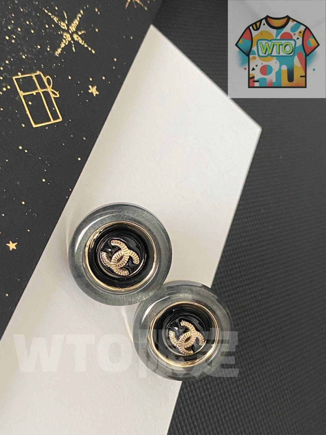 WTO通販 CHANEL ヴィンテージ アルファベットイヤリング-WTO輸入-HKJ 02