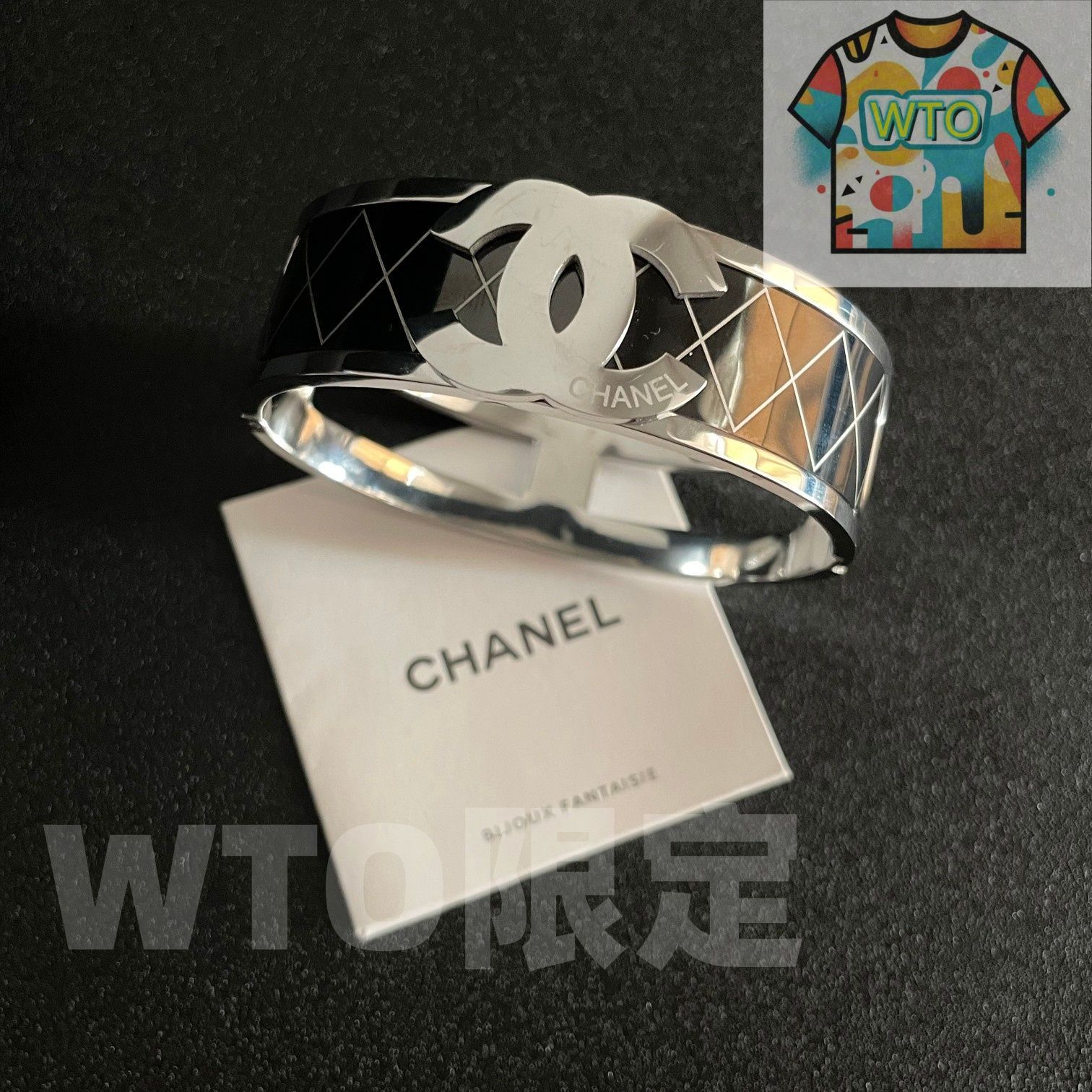  今日 CHANEL シャネル 新モデル 幅広菱格模様ブレスレット 超ヘビーデザインでブリングブリン 在庫 価格 イヤリング ノンホールピアス アクセサリー