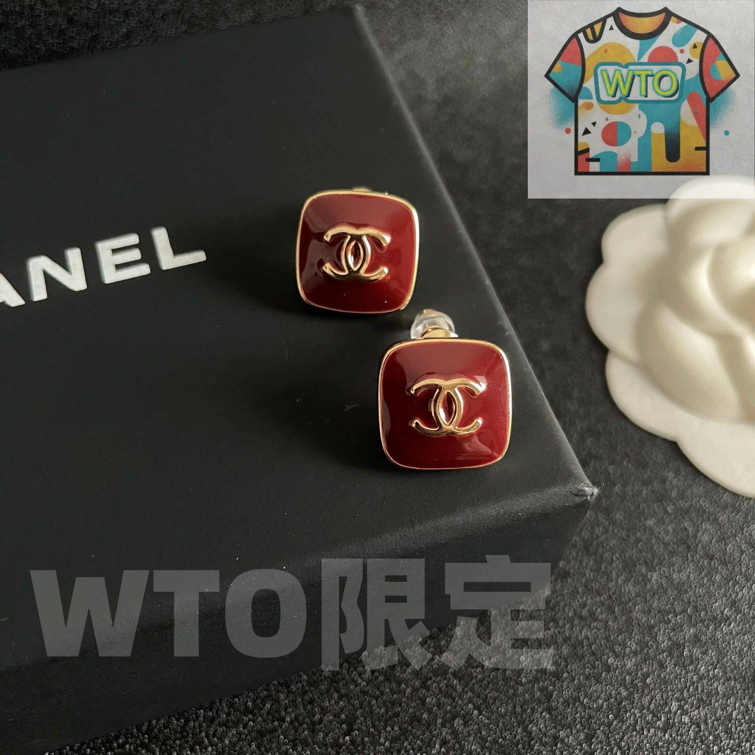  WTO通販 Chanel ヴィンテージ イヤリング 在庫-WTO輸入-AKN 55 イヤリング ノンホールピアス アクセサリー