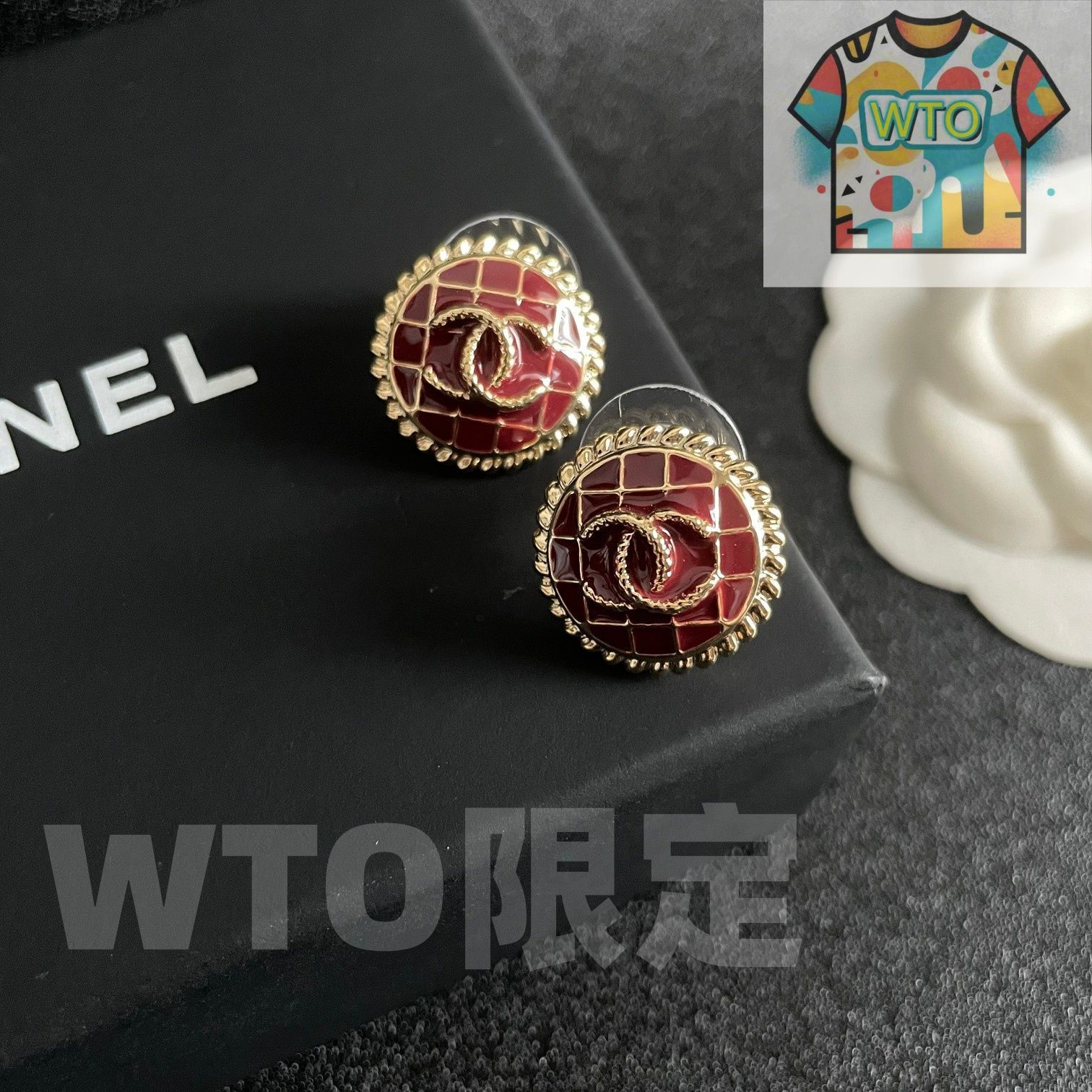 ヴィンテージ イヤリング-WTO輸入-GOP