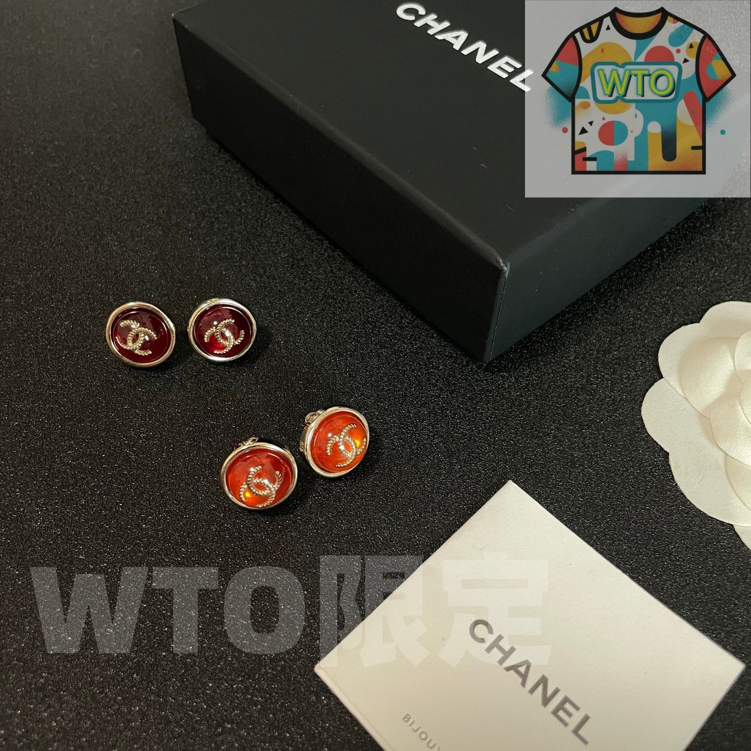  WTO通販 Chanel ヴィンテージ イヤリング 在庫 WTO輸入 VIY 39 イヤリング ノンホールピアス アクセサリー