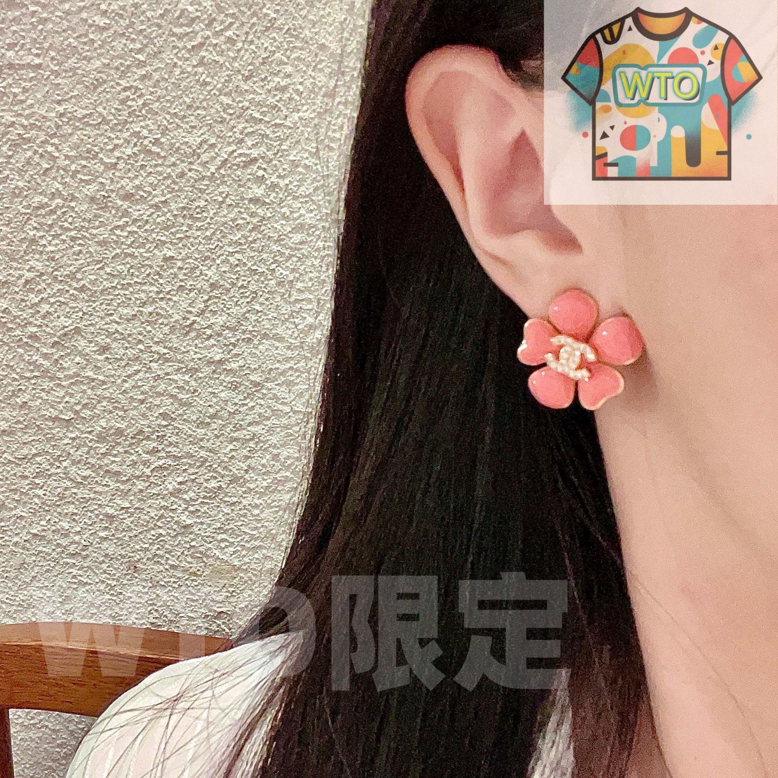 WTO通販 Chanel ダブル C イヤリング オリジナルリプリカロゴ 在庫 価格-WTO輸入-CET 07